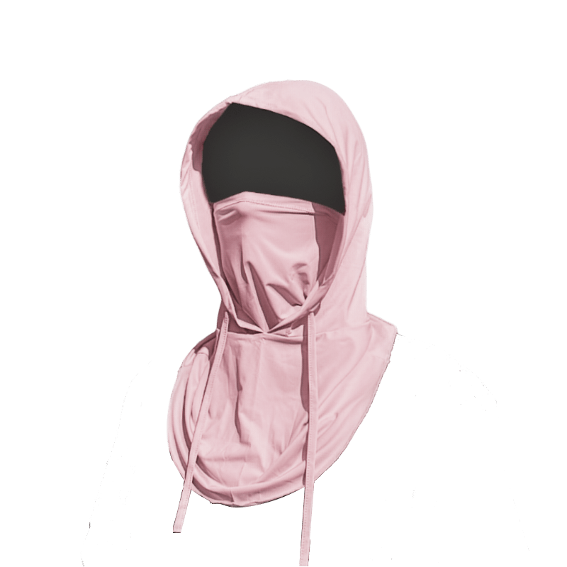 TEMU Women's Dustproof Breathable Balaclava Multi-functional Quick-drying Full Face Mask Sweat-absorbing Hat For Outdoor Sports And Travel