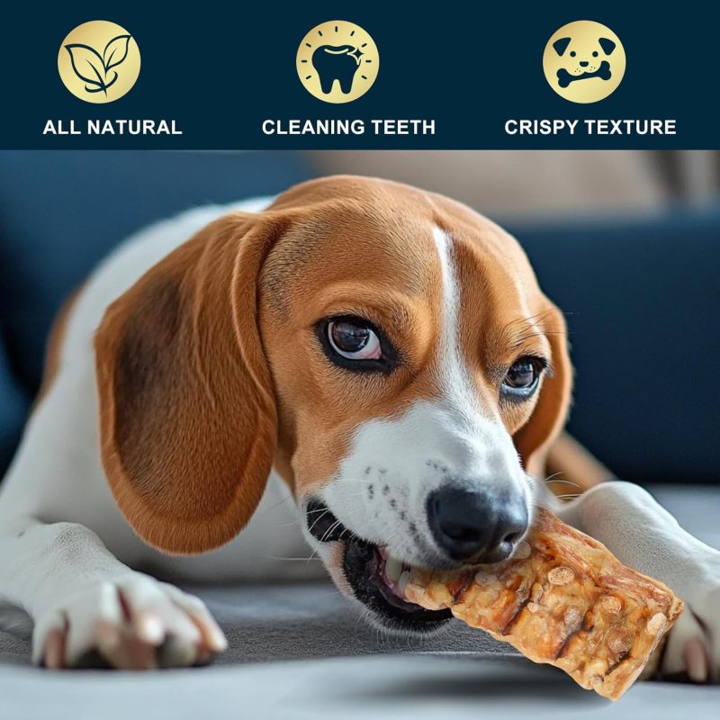 Beef Spine Bones for Dogs - Durable Dental Chews, Free from Rawhide And Easy to Digest, Made from Single-Ingredient Grass-Fed Beef - Image 3