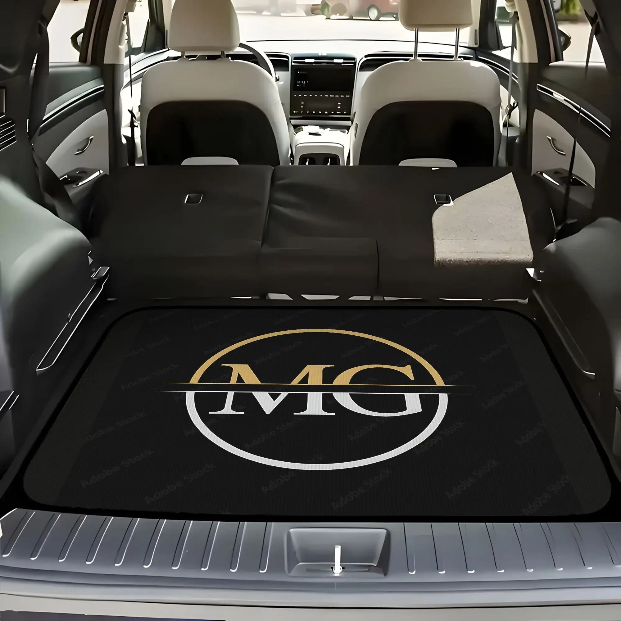 TEMU Tappetino per bagagliaio auto per MG, confezione da 1 | e oro con design , materiale, ricambi auto universali