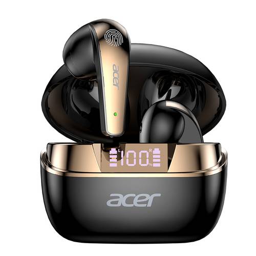 les écouteurs fil 2026 dotés dun affichage numérique plaqué, de commandes , dun microphone capacitif et réduction du bruit pour les appels vocaux.