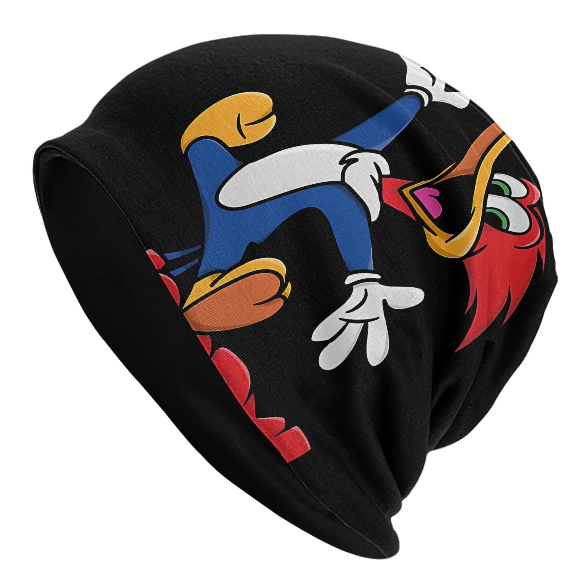 

Cartoon Beanie Cap - Lightweight, Stretchy Knit Hat For - Vintage Style, Skiing