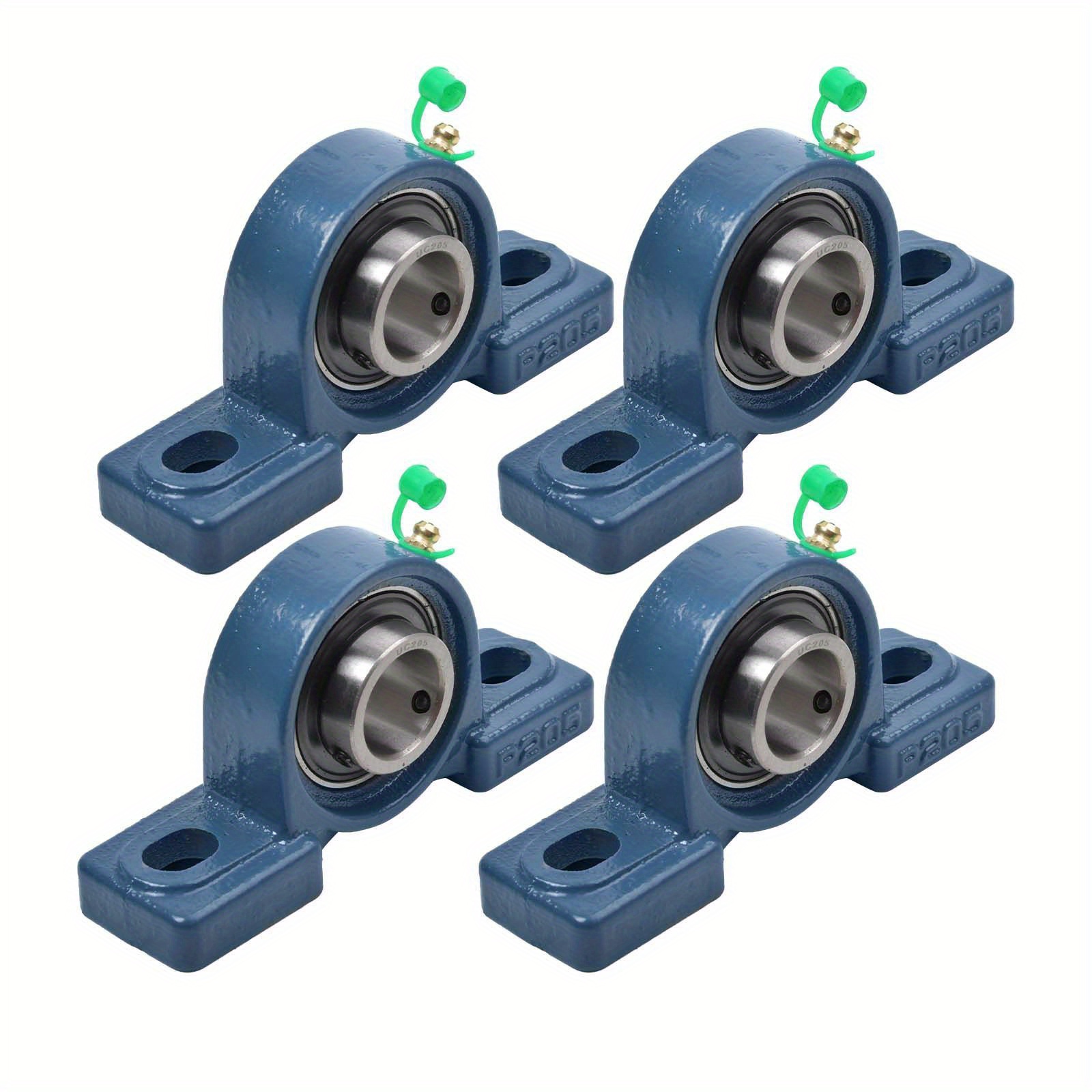 Image of 4pcs Ucp 205 25mm Bore Mounted Block Cast Housing Pillow Bearing