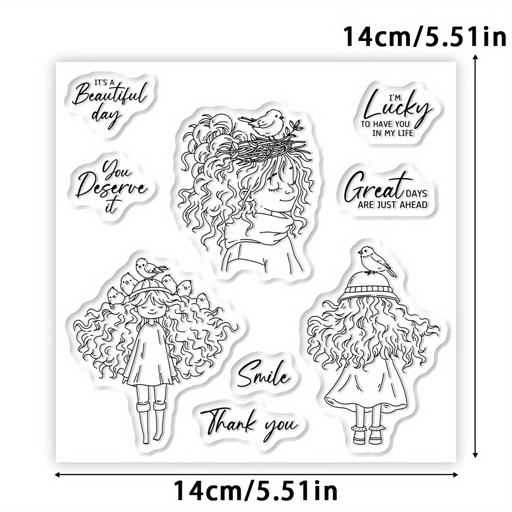 TEMU 1pc Original 's Nest Clear Stamps Metal Cutting Dies For Diy Album Card Diary Hand Account Birthday Theme Embossing Silicone Stamps Cutting Dies