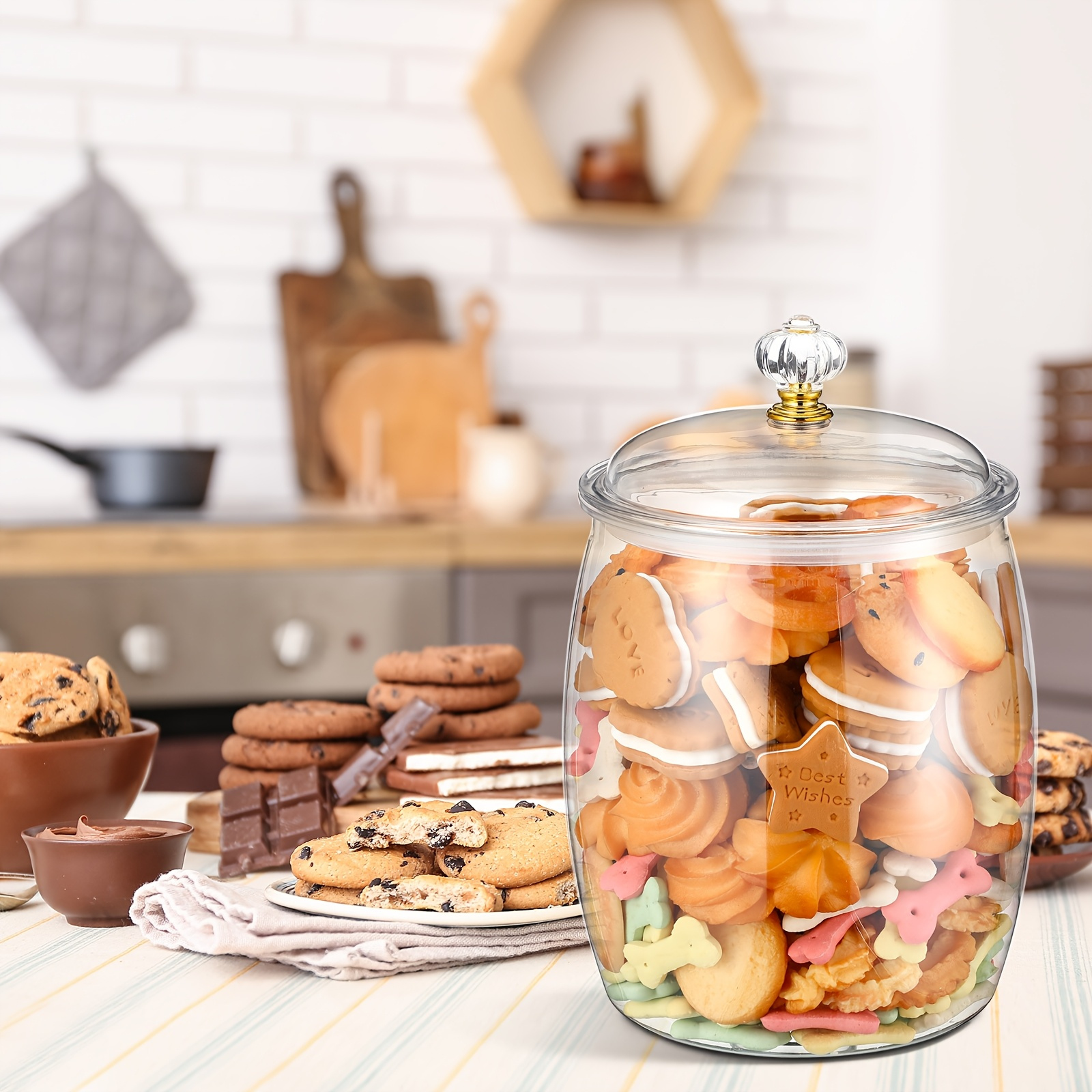 large cookie jar sold on Temu Australia