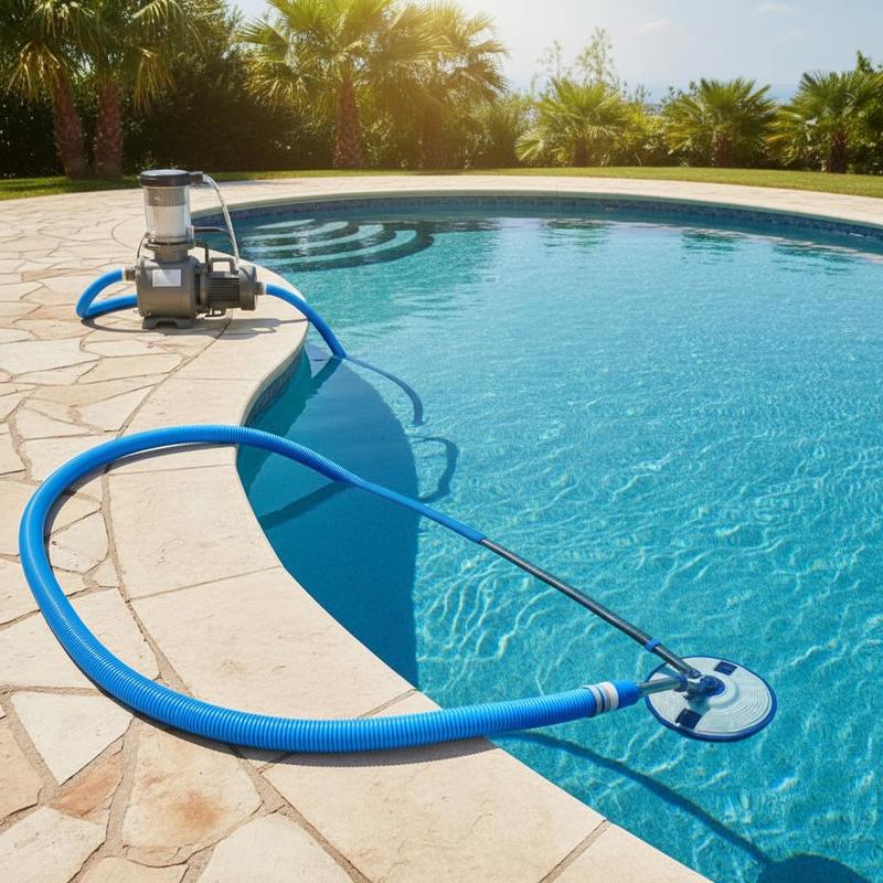 Pool Hose Blue 38mm 6m
