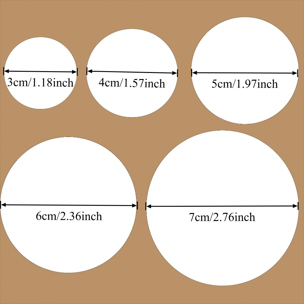 Custom Personalized Round Transparent Label Stickers