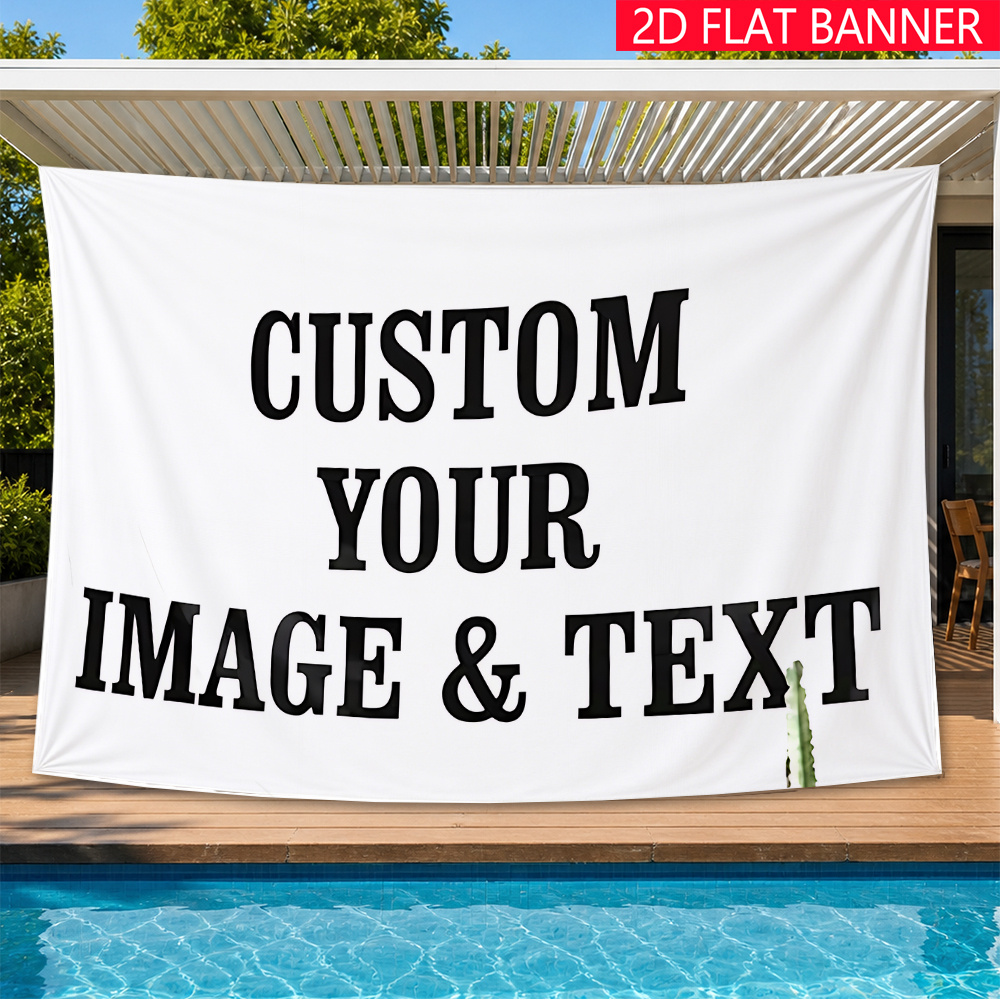 Customizable Party Banner with Photos and Text