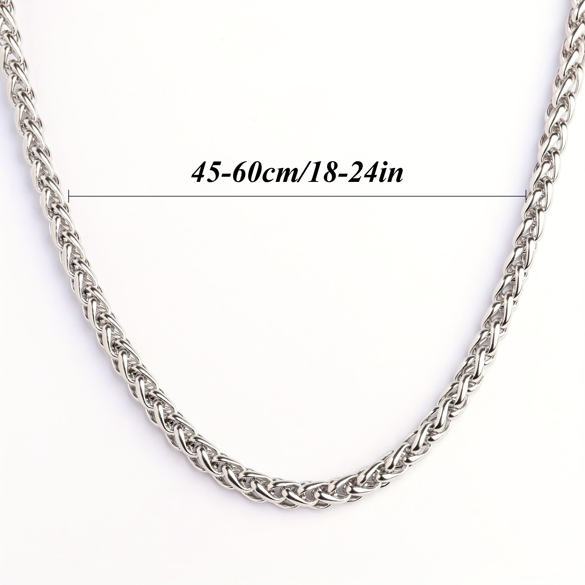 316 Stainless Steel Dragon Bone Chain Necklace, Retro Punk Style