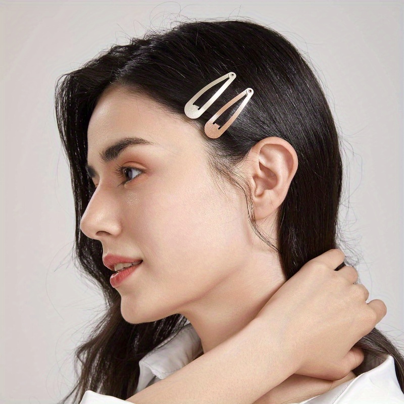 hair clip set 102   set braided hair clips for women bobby pins 60pcs   elastics ties 30pcs snap hair clips 12pcs blonde Product details 4