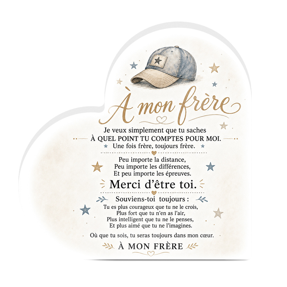 TEMU Décoration Putuo plate 2D 1pc Citations Cœur en PVC, Décoration de table, Que Tu Saches HOW MUCH YOU MEAN TO Me. Une pour , Décoration de bureau