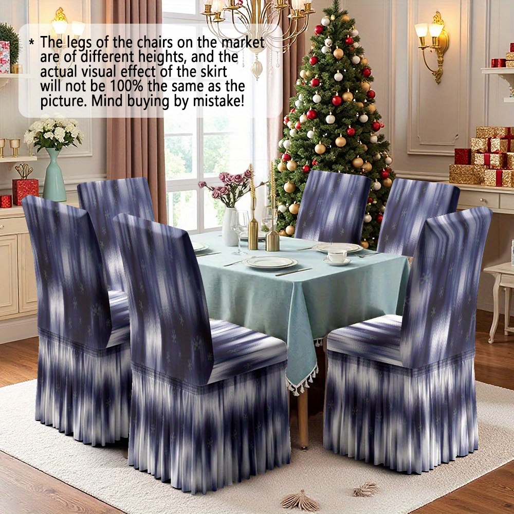 Marble Gold Dining Room Chair Covers Elastic Chair Covers Thick