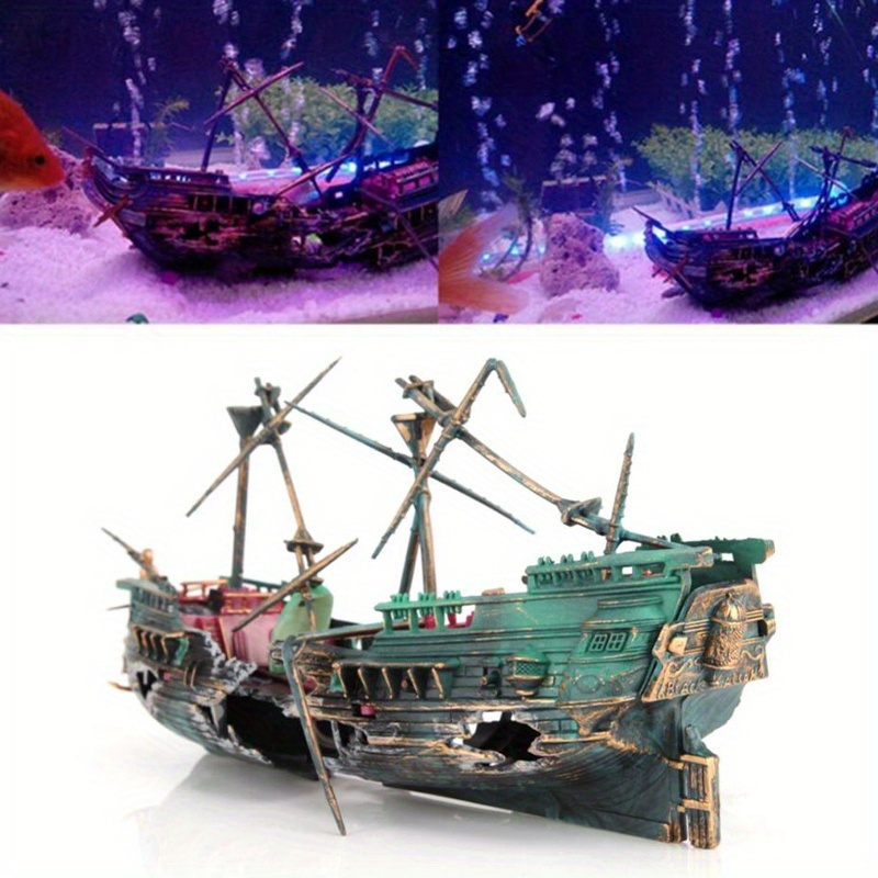 

Shipwreck Decoration - Diy Air , Sunken For Tanks