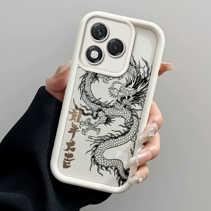 TEMU Phone Case Suitable 400 Lite Tpu Casing Protective Trend Cool Dragon Pattern Shockproof Shell Cover