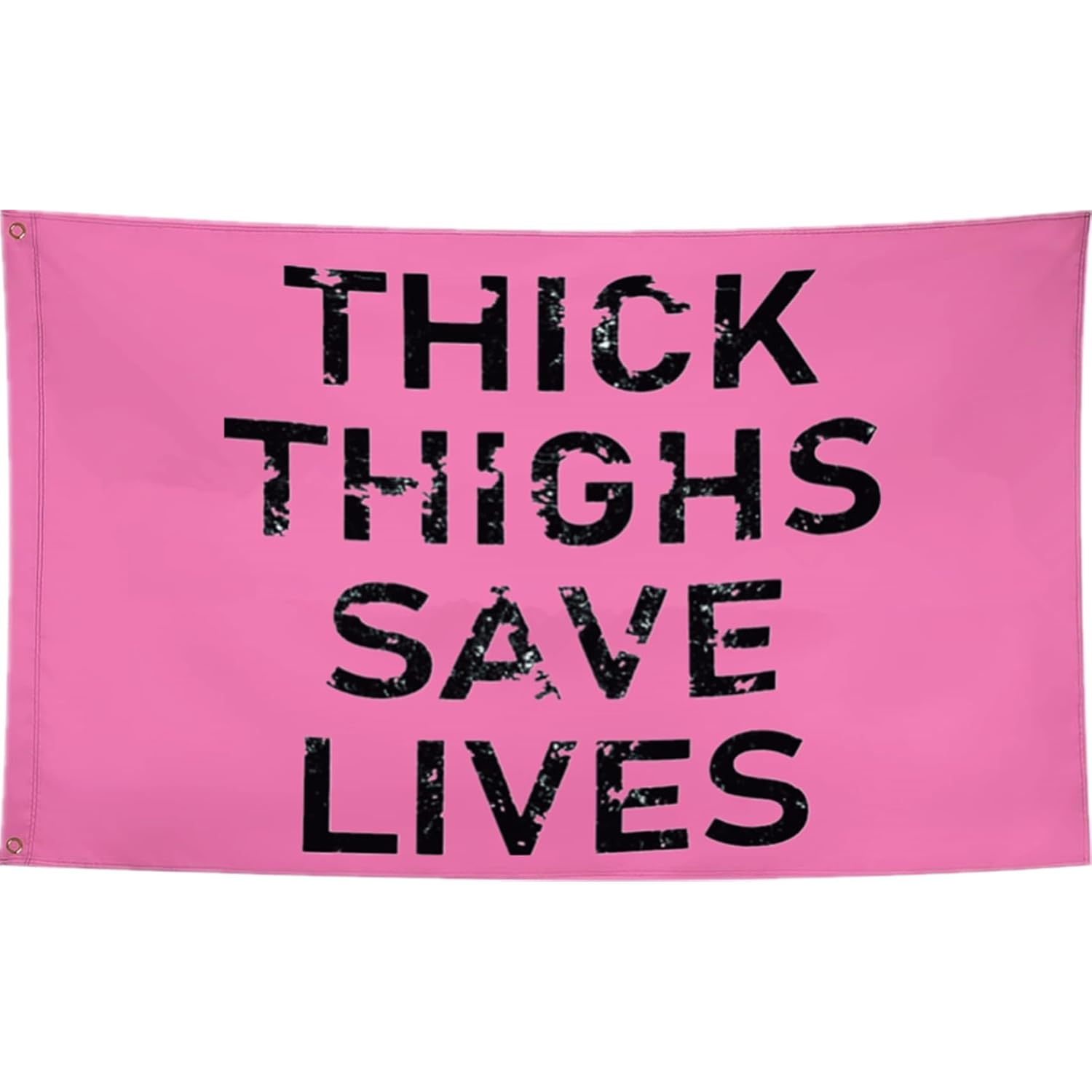 TEMU 1pc Optional "thick Legs Save Lives" Fun Flag, Including Bedroom Wall Decorations