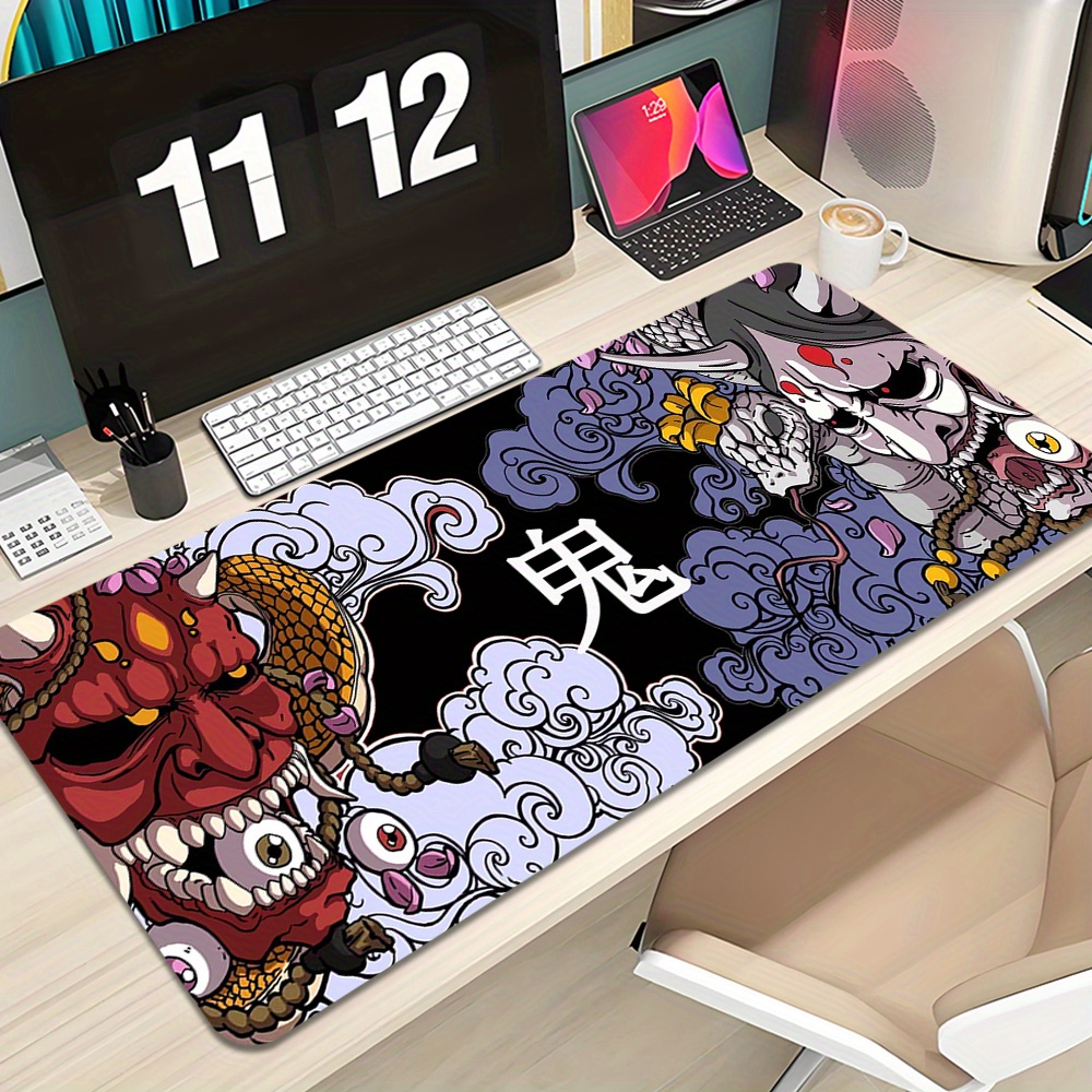 japanese faced samurai xxl gaming mouse pad 120x60cm 47 2x23