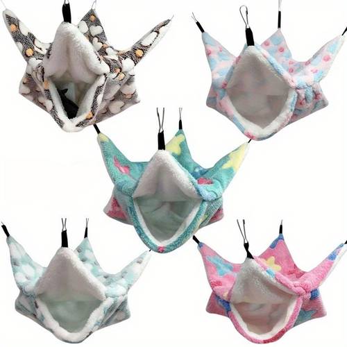 cute hamster bed comfortable hanging cage accessory for pets suitable designs with small animals like squirrels sugar gliders