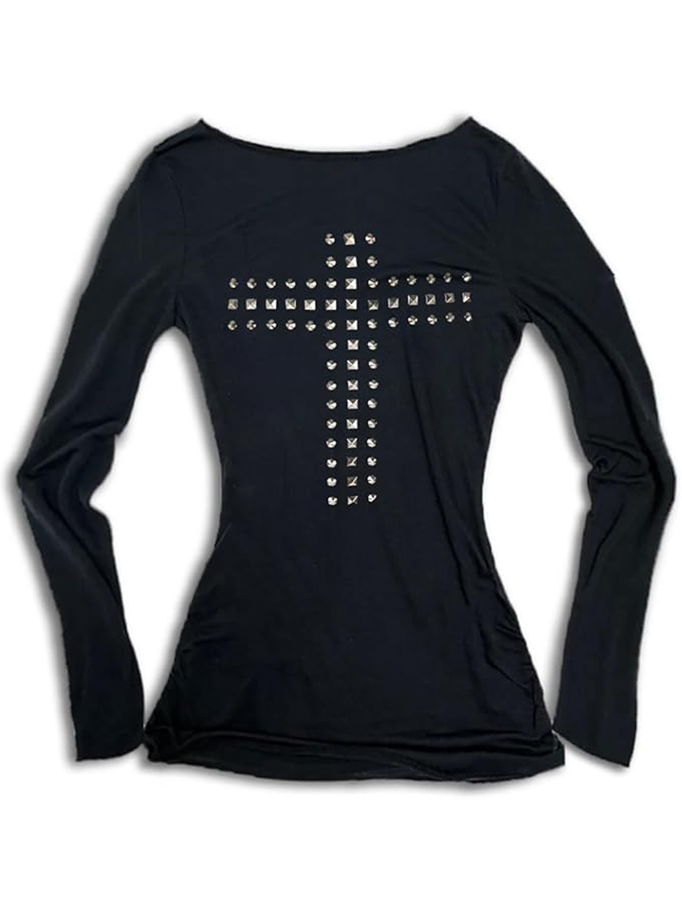 cross shirt y2k sold on Temu United States