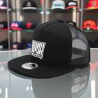 1pc black snapback baseball cap with goose in breathable polyester mesh lightweight stretchy machine washable hip hop street style hip hop cap design breathable