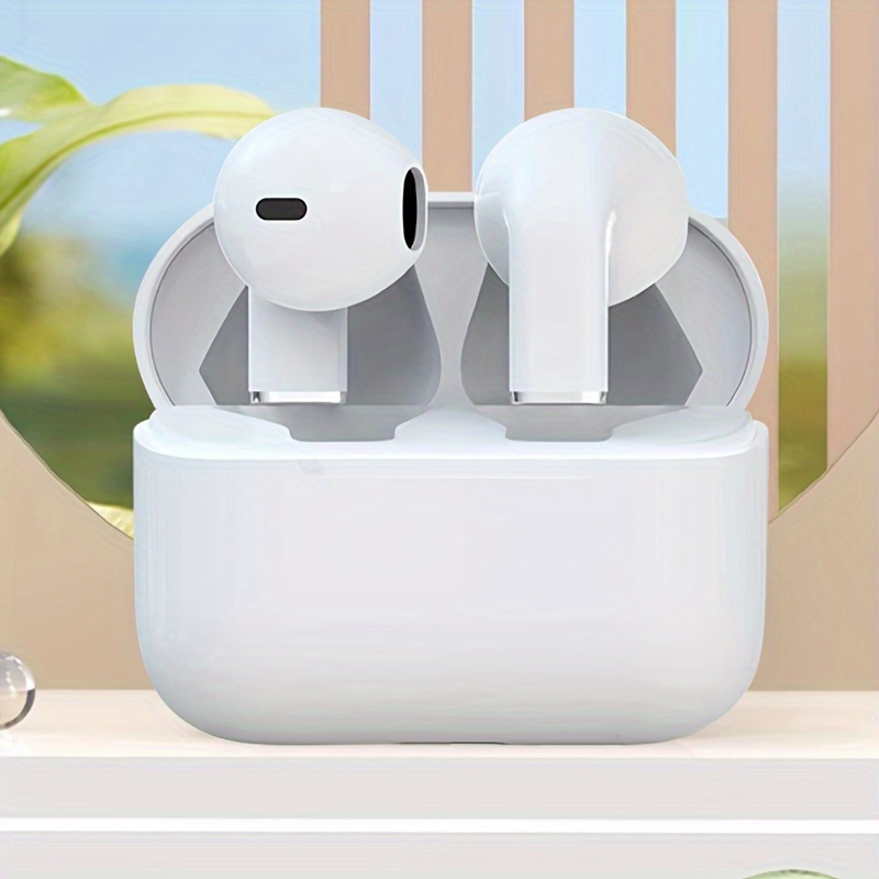 2024 New Version True Wireless Bluetooth Earbuds in-Ear Headphones Headset with Charging Case Compatible with Apple ＆ Android, Dual Connect, Built-in : 2024 New Version True Wireless Bluetooth Earbuds in