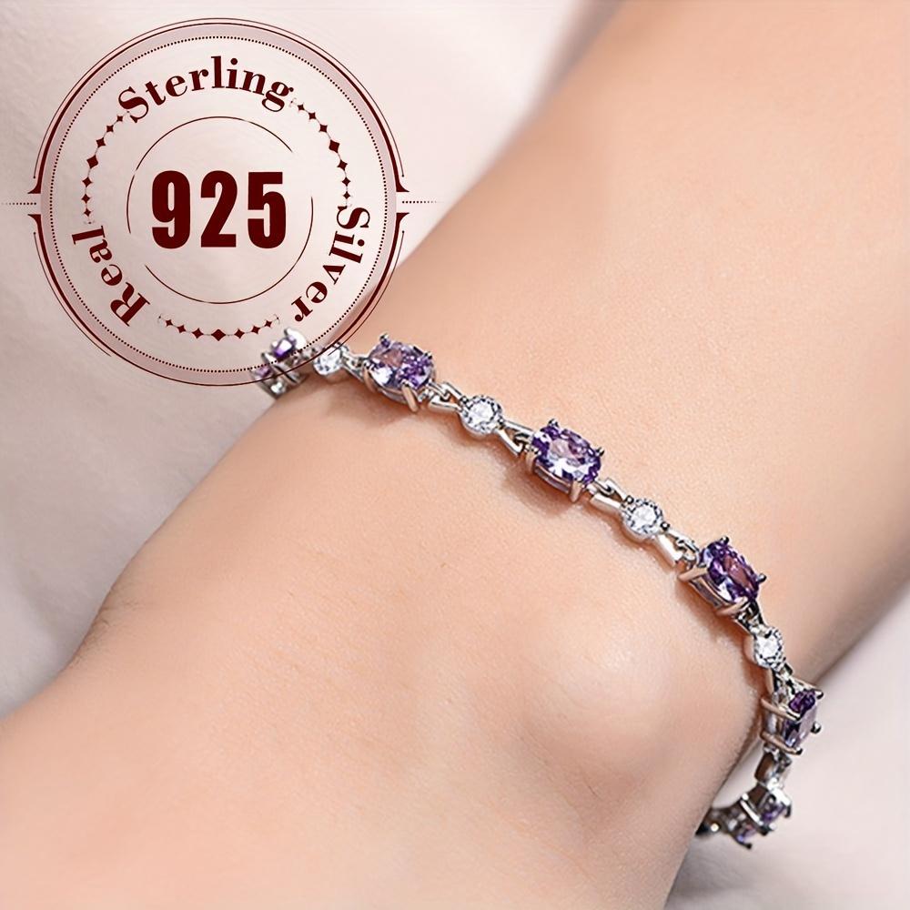 925 sterling silver bracelet for women with   elegant   silver plated daily gift wear   suitable details 3