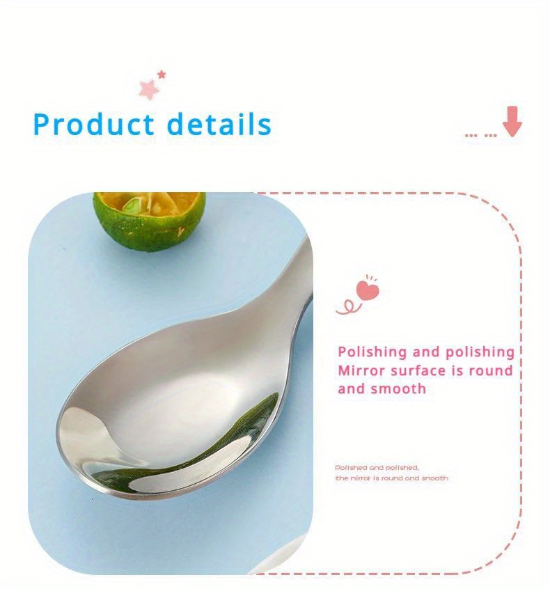 2pcs 1 set portable spoon fork tableware outdoor camping stainless steel cutlery set for hiking outdoor camp cooking supplies Product details 7