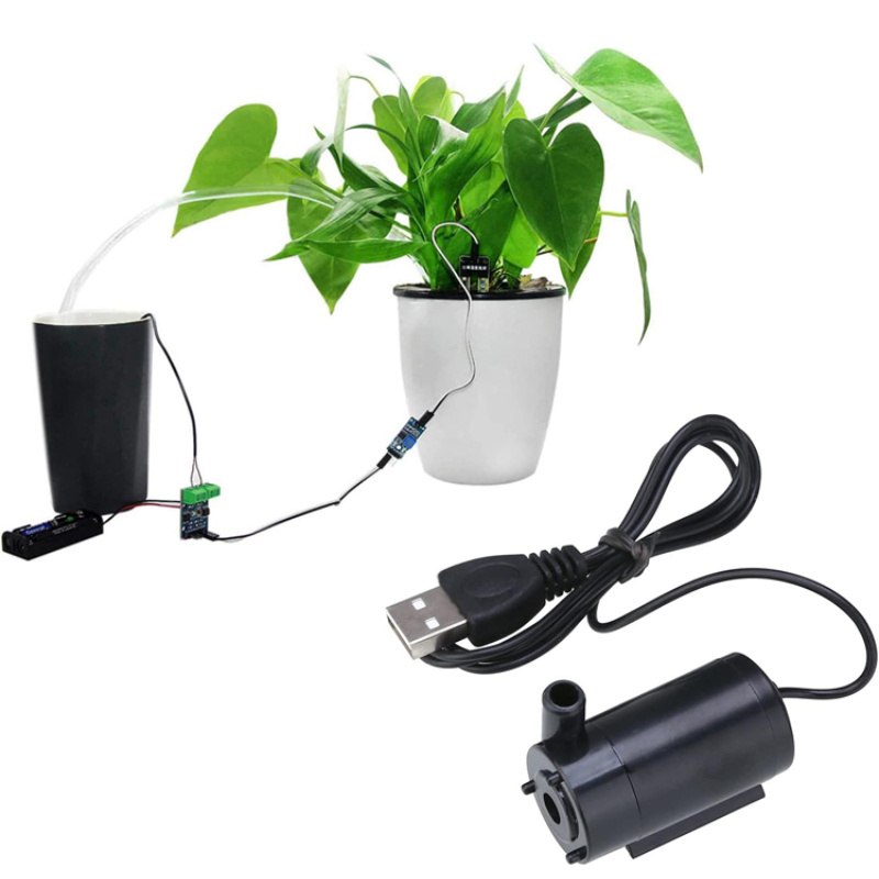 

-5v Usb Micro Submersible Mini Brushless Water Pump For Aquariums Fish Pond Fountain Hydroponics Garden