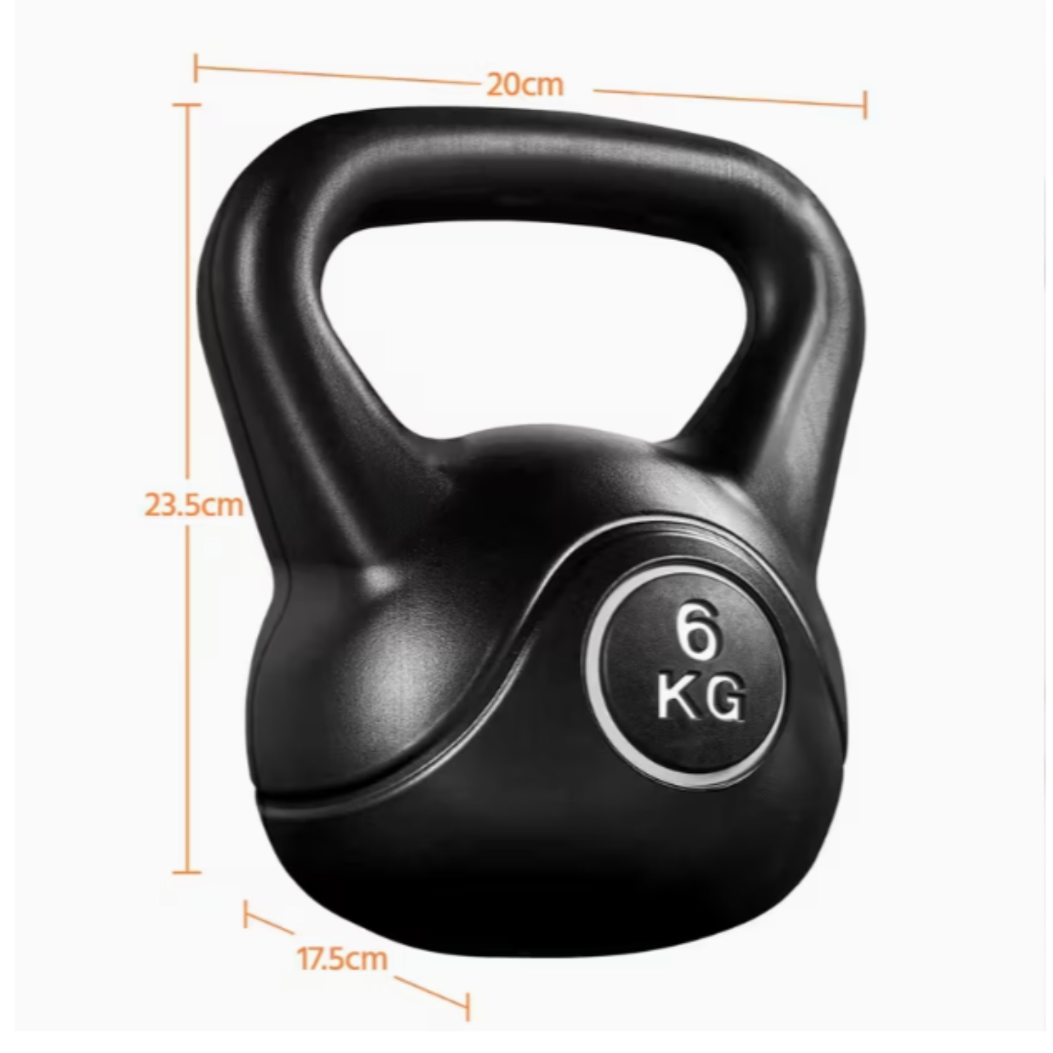 kettlebell weighing between 6 to 20 kg suitable for swings ball weight exercises and strength training ideal for fitness gymnastics and workouts at for home or in  