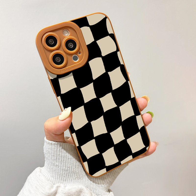 2025 new complete set shockproof checkered Temu Finland