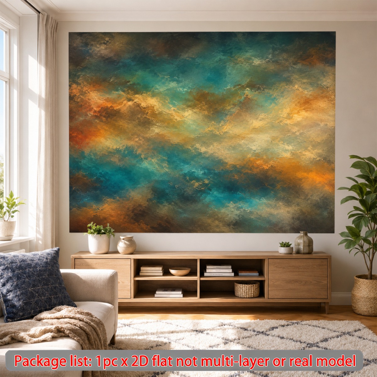 Abstract Cloud Texture Backdrop for Birthday Party