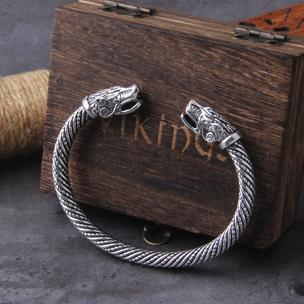 TEMU Pulsera nórdica vikinga de para hombre, pulsera ajustable