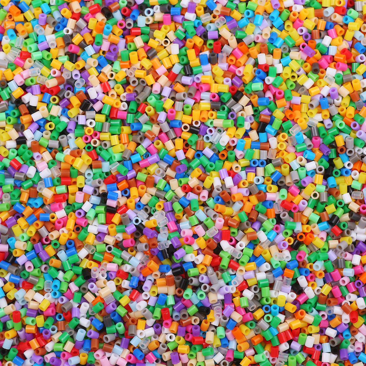 TEMU Ca. 1995 Stück 2,6*3 mm Pixel Art Beads Optional - Handgemachte Beads Kreative Exquisite Beads, Geeignet für Handy-Lanyards, Kulturelles Spiel,