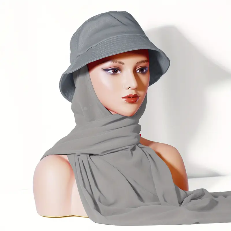 Sotto Foulard Musulmano Cappellino Ninja In Cotone Per Hijab - Foto 5