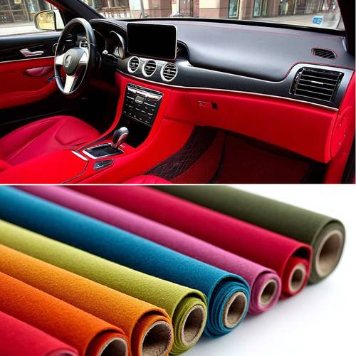 2pcs roll self velvet felt stickers peel stick soft velvet liner decorative vinyl film for diy crafts jewelry boxes car interior used to wrap christmas gift boxes