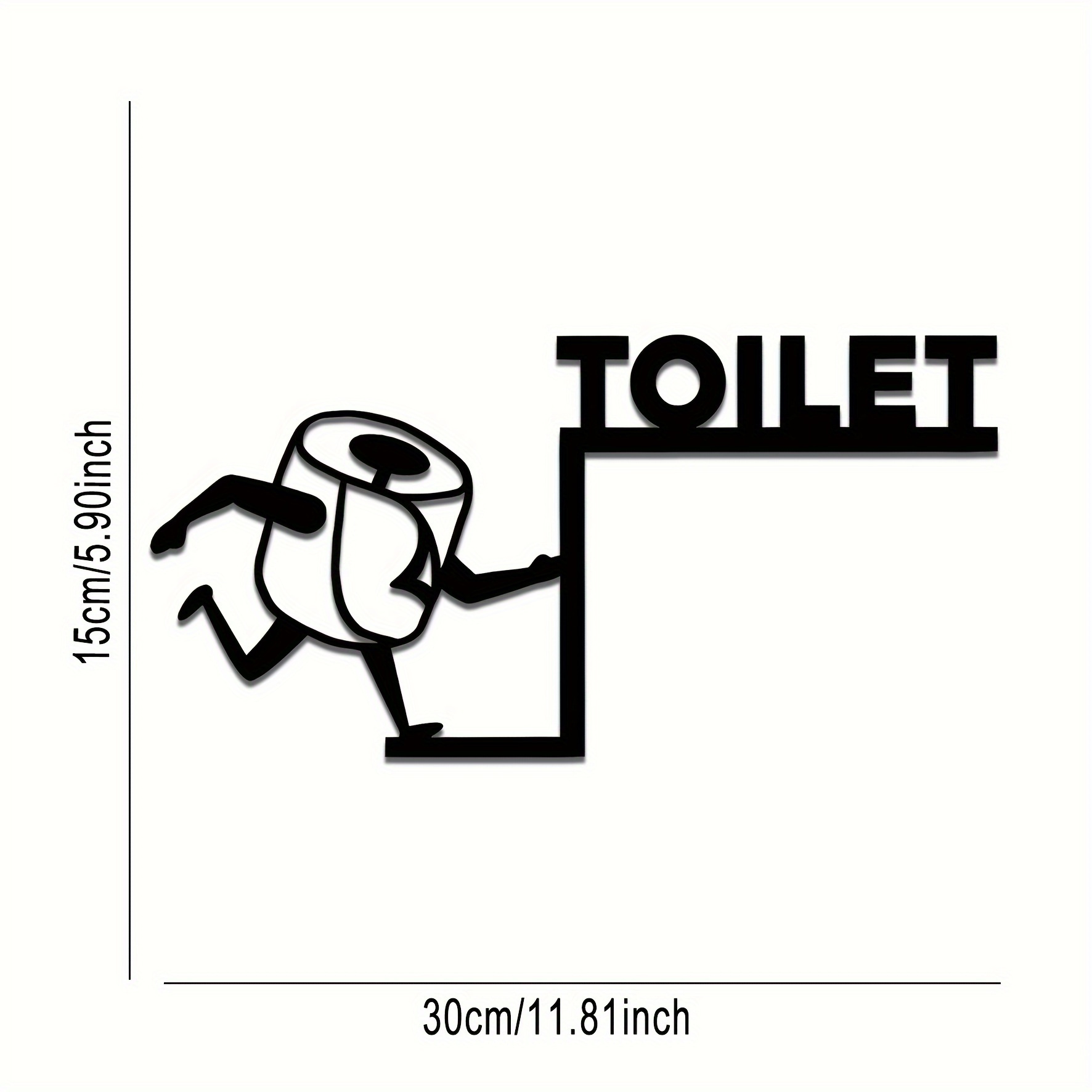 TEMU 【商品名】トな金属製トイレットペーパーホルダー - なバスルーム、ファッショナブルなドアトップ装飾、ホームギフト ティブ