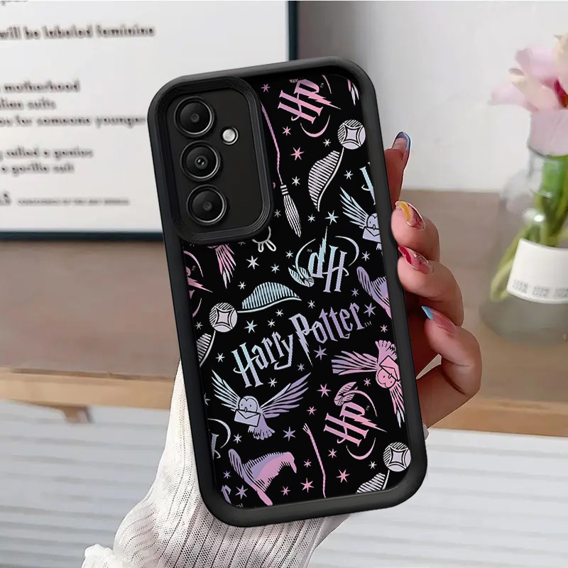 TEMU Phone Case - Warner Harry Potter Element Phone Case, Suitable For For Galaxy S26/s25/s24/s23/s22/s21/s20 Fe/note 20