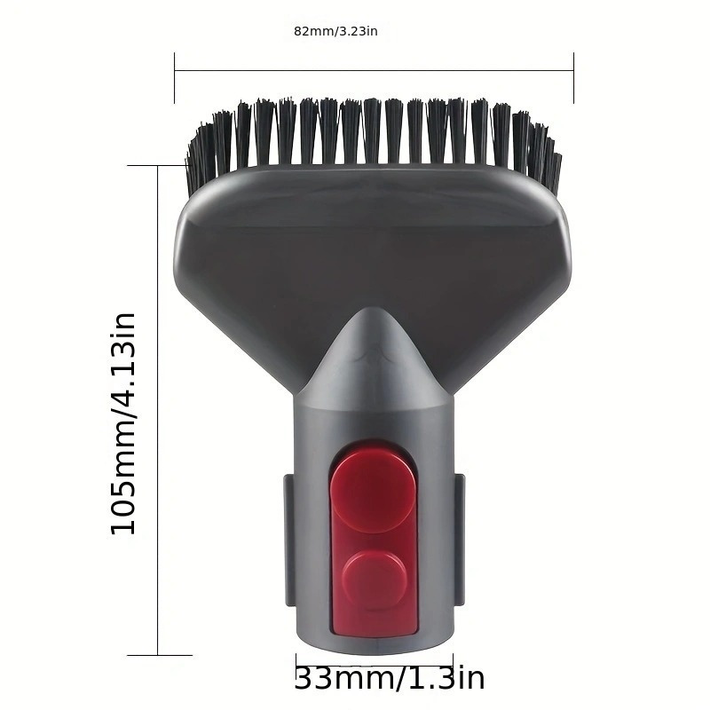 2pcs vacuum brush attachments 2pcs vacuum cleaner brush attachment kit compatible with v8 v7 v10 v11 sturdy plastic material with   dirt brush and   brush for floor attachment details 3