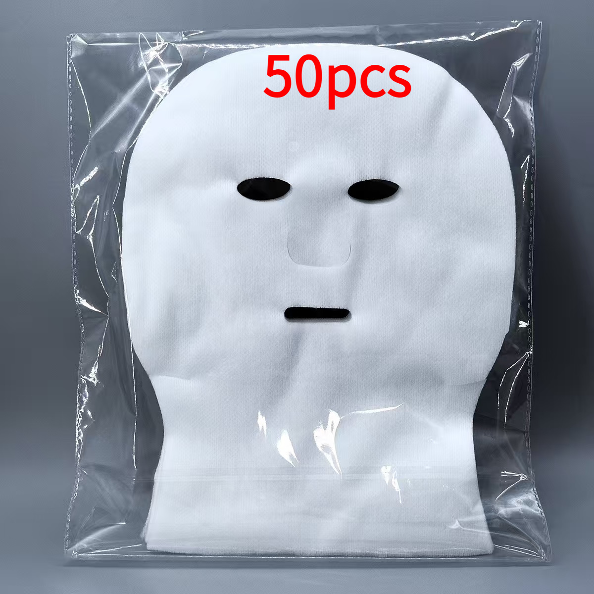 TEMU 50pcs/ Wet Sheet Mask Disposable Hydrating Spa Paper Mask Face Patches Face Mask