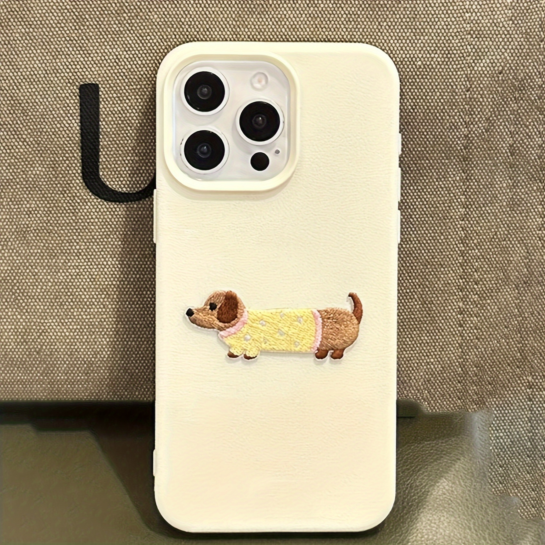 TEMU Phone Case: White Matte Full Coverage Anti-drop Mobile Phone Case Is Suitable For 16promax/16plus/16/13/11/14.