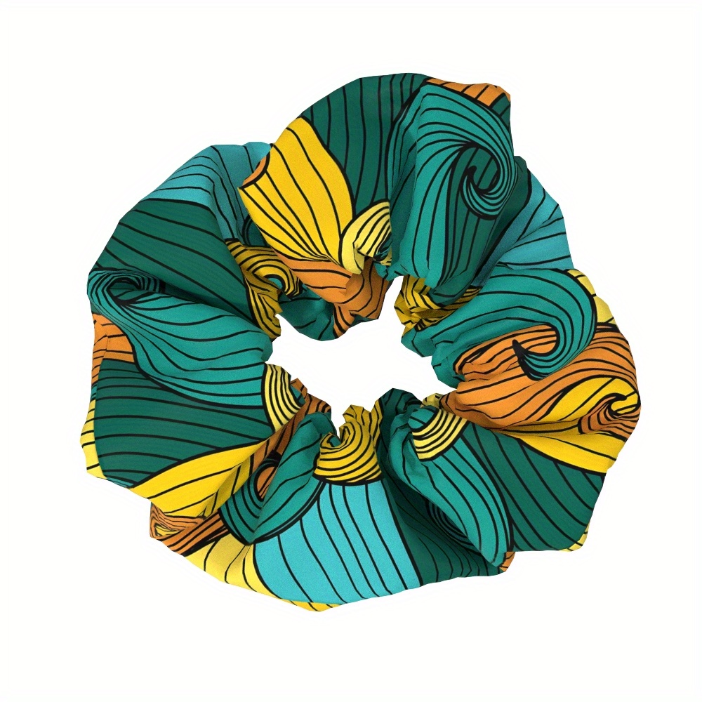 TEMU 1 elastico per capelli da donna in tessuto con design a crasso, accessorio decorativo per acconciare i capelli, come regalo per feste e vacanze