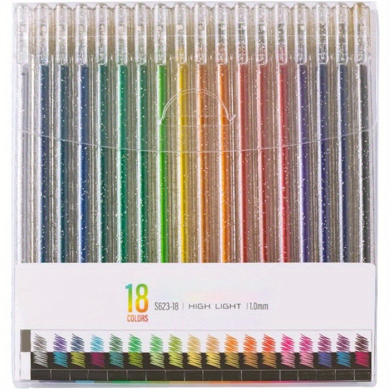 

12-color Double-color Contour Pen Office Decoration Marker Color Marking Notebook Pen Diy Plastic Double-line Pen