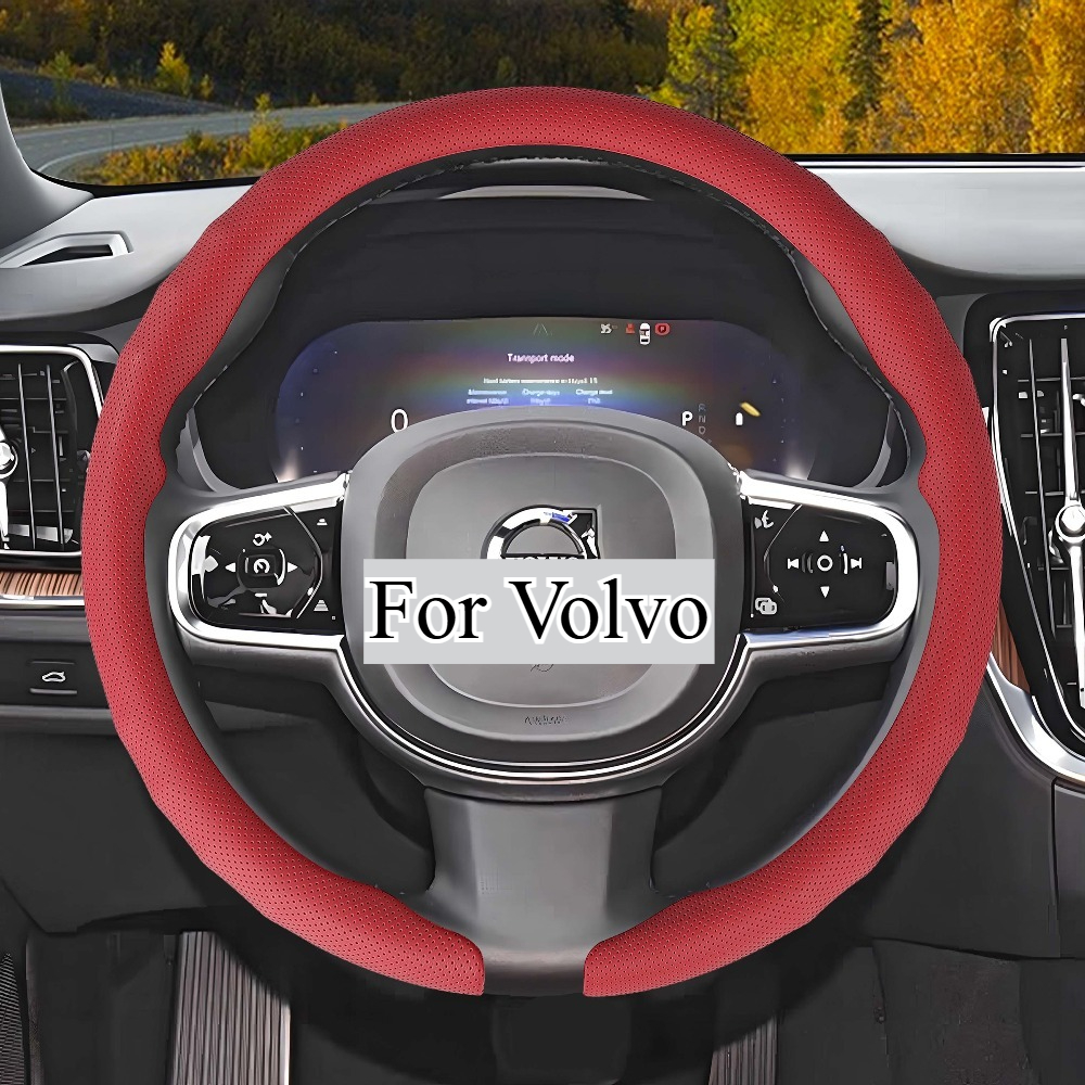 TEMU Anti-slip Ultra-thin Steering Wheel Cover For , Steering Wheel Accessory, Installation, Use, Suitable For V60 S60 V90 S90 V70 C30 S40 C70 And