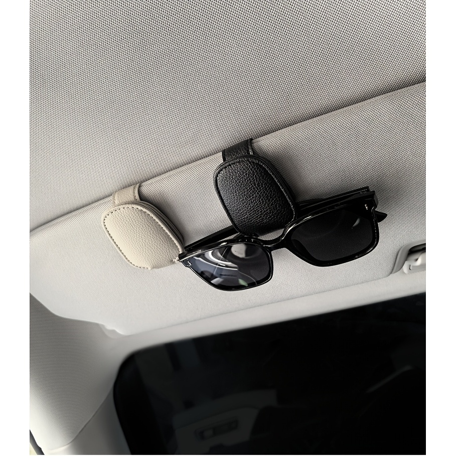 TEMU 2pcs, Random Colors, Car Sun Visor Eyeglass Clip, Vehicle Holder, Storage Clip, Car Interior Decoration Accessories