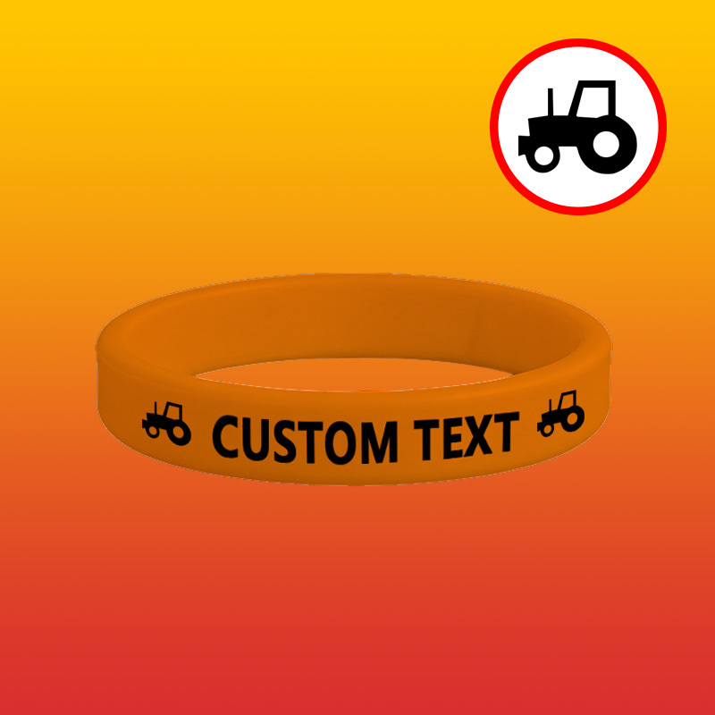 26pcs Custom Silicone Wristbands Set, Personalised Gift