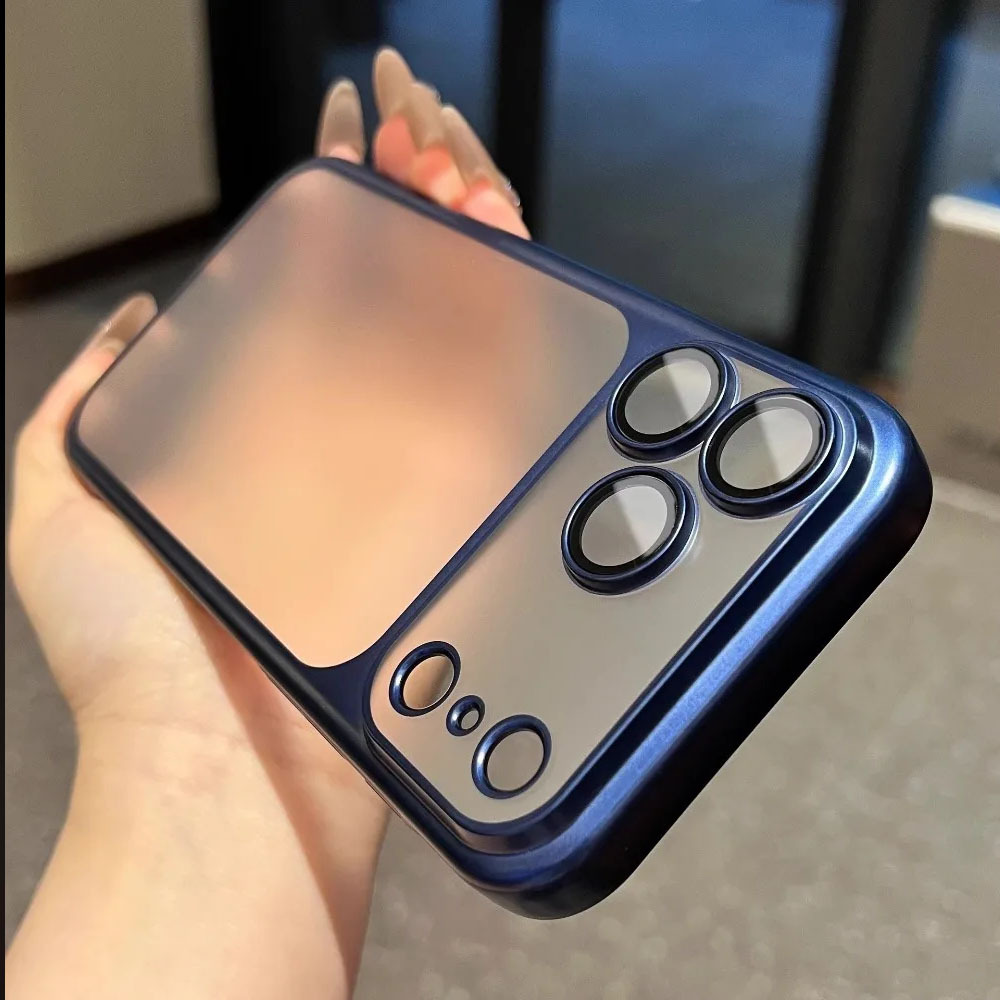 Phone Case - Phone Case For Iphone 17 Pro 15 14 13 12 11 Pro Max, This Case Features A Matte Electroplated Soft Tpu Design That Protects 17 Pro Max With A Full Coverage Lens Film