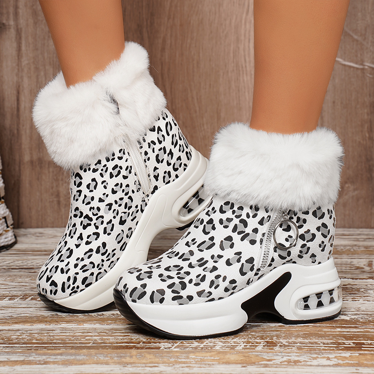 Women's Slip-On Short Ankle Boots