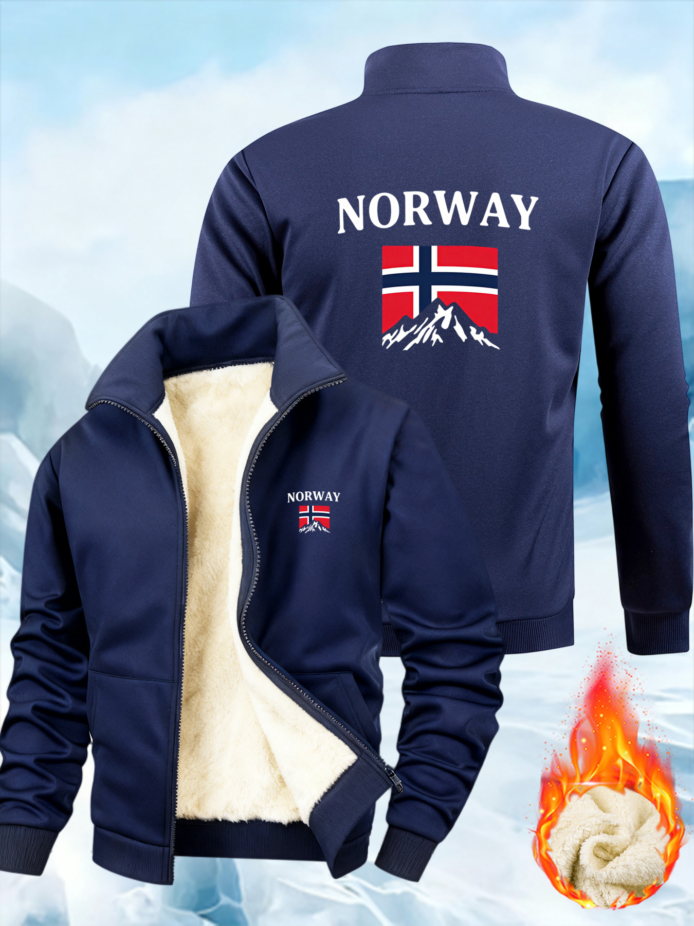 norway outdoor clothing sold on Temu Japan