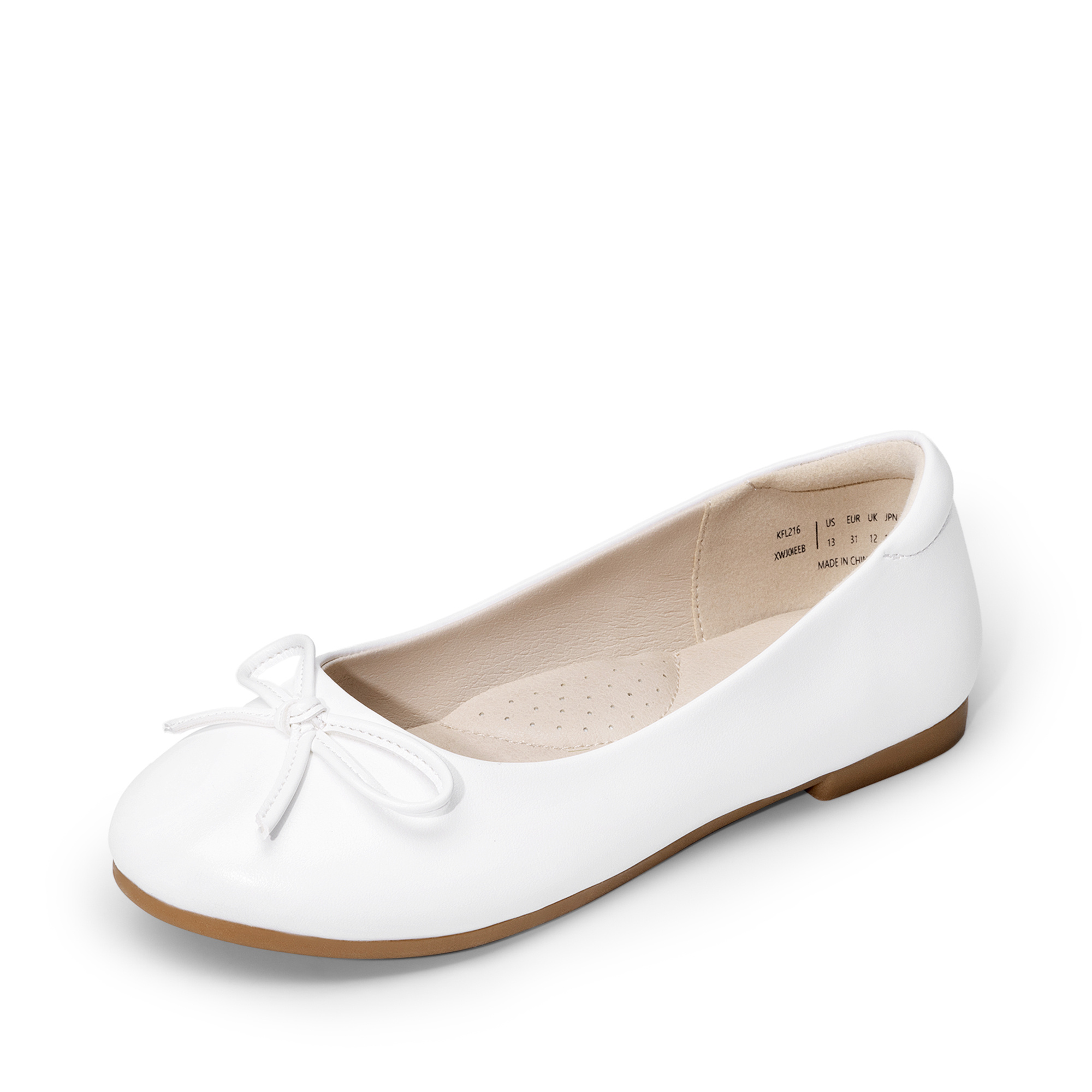 Dream Pairs Girls Bow Ballet Flats: Slip-on Shoes For Wedding, Birthday, School And Party
