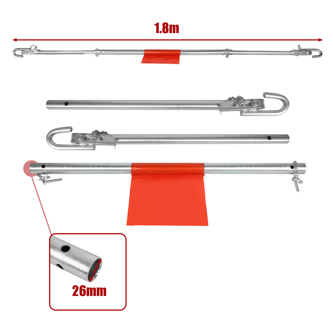 Image of Tow Strap Length: 180cm For Passenger Ahk Motor Vehicle Trailer Coupling Towing Aid Force Hgv Breakdown Assistance 2t Car Bag Towing Aid Safety Bar 3pcs With Auto Tow Bar 5500kg