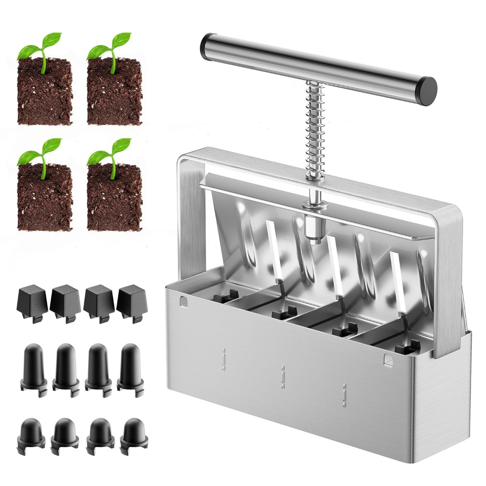 Clod Maker 4pcs Of 4 * 5cm Clods, Suitable For Flower Soil, Outdoor Plant Flower Soil, Seedling Soil