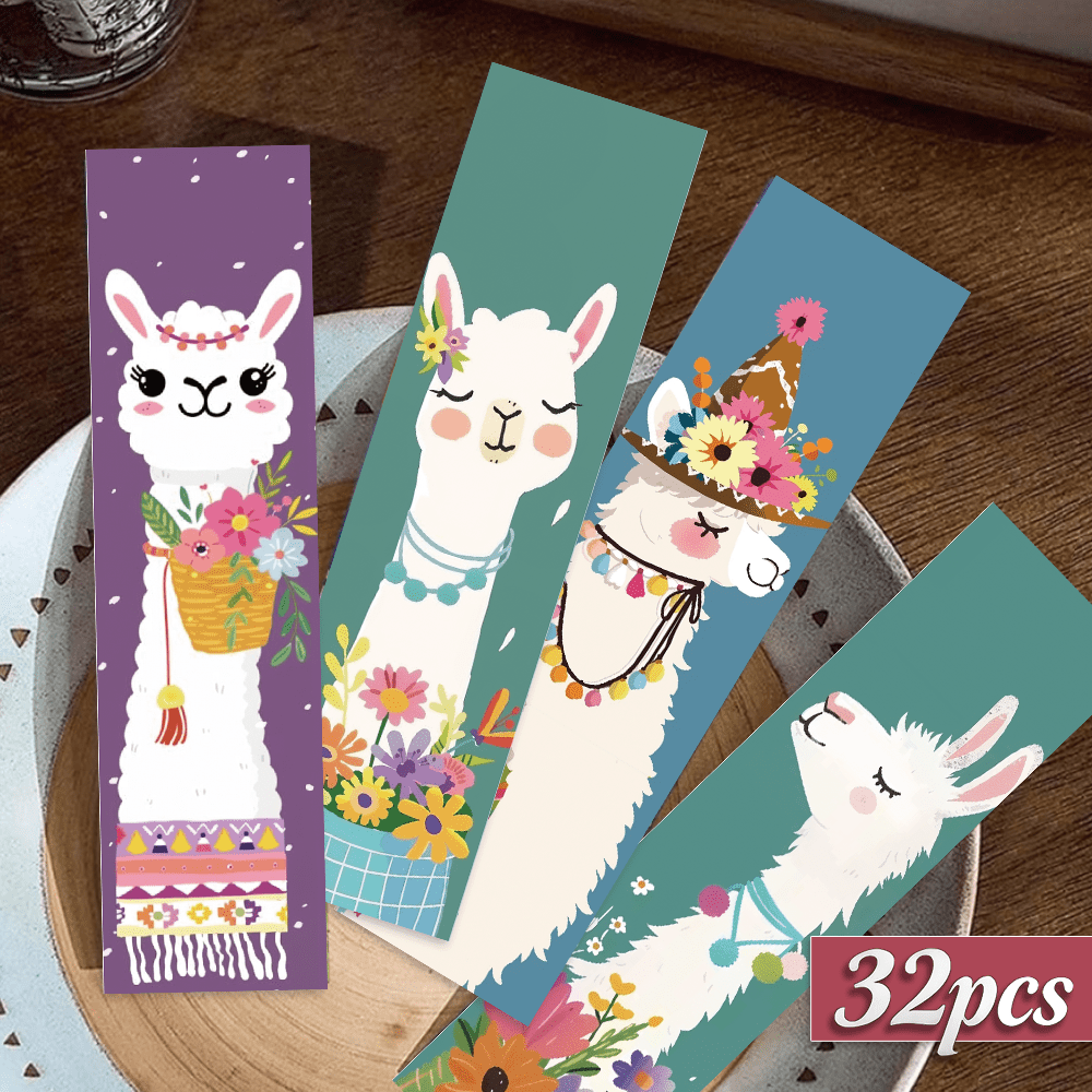 TEMU 32 segnalibri, Alpaca boh矇mien. boh矇mien del . Leggi la descrizione; per Natale, Halloween e del nuovo scolastico. Per uso professionale